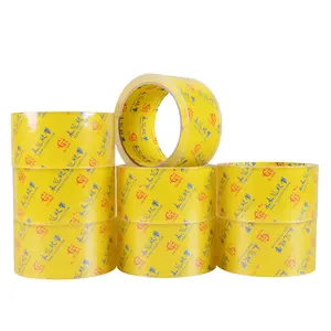 Acryl Plakband Super Doorzichtige Bopp Tape Doos Afdichting Kristallen Tape Met Aangepaste Logo