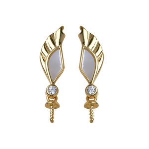 Pendentif en argent S925 Wenchi, perle 7-13, tendance, pour femme, boucles d'oreilles, kit de bijoux DIY, plateau vide, accessoires raffinés, Chine 15877 - Product Image 5
