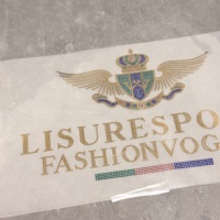 Patch thermocollant personnalisé avec nom de marque et designs exclusifs pour la Ligue des Champions, en strass de cristal, lavable