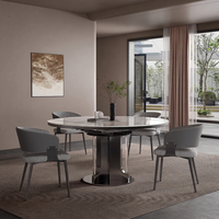 Chaises et tables de restaurant, chaise de salle à manger facile d'entretien avec dossier incurvé pour banquets, halls d'accueil, jardins sur le toit et salons d'aéroport