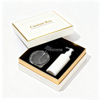 Coffret de parfum de luxe fait main, boîtes de parfum vides personnalisées de luxe avec couvercle amovible