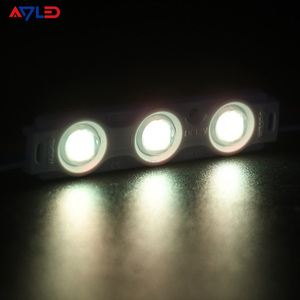 Modules LED RGBW 12V 1.08W RGBW 5050 LED 3 lentilles IP65 étanches, module LED RGBW pour enseignes publicitaires, boîte à lumière extérieure - Product Image 5