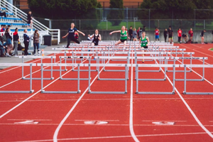 Fornitura di fabbrica attrezzatura da pista e da campo <span class=keywords><strong>ostacoli</strong></span> di <span class=keywords><strong>salto</strong></span> ostacolo da pista in alluminio per la competizione o l'allenamento - Product Image 6