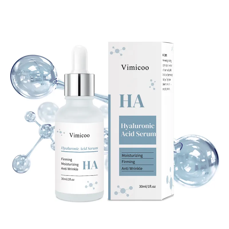 Serum Mặt Axit Hyaluronic Nhãn Hiệu Riêng Dưỡng Ẩm Làm Trắng Chống Lão Hóa Chăm Sóc Da Hữu Cơ Tự Nhiên Nguyên Chất 100%