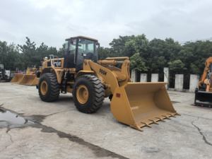 Chargeur sur pneus numérique Cat 966h d'occasion du Japon Chargeur frontal d'occasion Caterpillar 966 d'occasion - Product Image 2