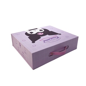Wholesale Customize Luxury Folding Magnetic Closure Paper Boxes <b>Gift</b> <b>Box</b> Packaging With Handle - Product Image 2
