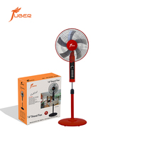 Ventilador de Pedestal Mecánico de Última Tendencia 2026, Ventilador de Pie Eléctrico Manual de 16 Pulgadas, Ventilador de Pie de Alto Rendimiento con 4 Velocidades