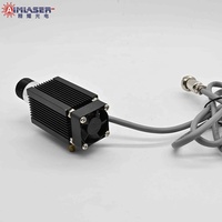 Module de diode laser haute puissance 450nm 500mW Blue Dot Line avec dissipateur thermique et ventilateur de refroidissement