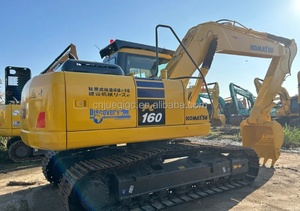 Excavadora de segunda mano de 16 toneladas, excavadora Komatsu Pc160 pc200 con EPA, casi nueva condición, excavadora Komatsu Pc160, importación de Japón - Product Image 2