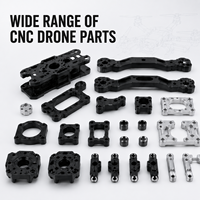 Servicios de Mecanizado CNC Personalizados OEM para Piezas de Titanio, Aluminio y Magnesio, Carcasas de Motor sin Escobillas para Drones UAV