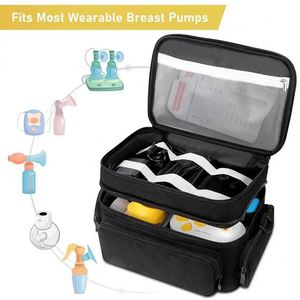 Cooler Bag Travel Waterproof and Wearable Breast Pump Bag Portable Carrying Case Compatible Layer - Product Image 4