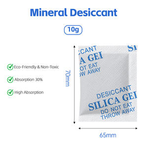 Wholesale 10g Non-woven Mineral Desiccant Packets Highly Absorbent and Moisture-Proof Desiccant Packs for Clothing and Footwear - Product Image 2
