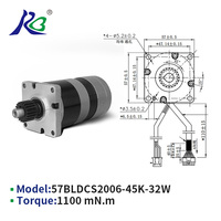 Moteur CC sans balais RB 57 mm, haute puissance, couple élevé, 1100 mN.m, 12 V 24 V, BLDC circulaire