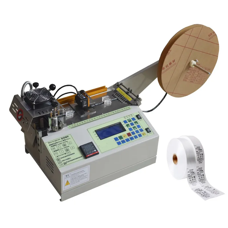 Polyester Strip And Adhesive Hot Tape Cutting Machine