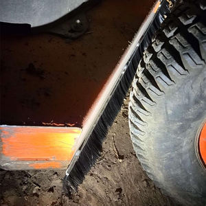 Brosse mécanique de câble de joint d'armoire avec le support de profil en aluminium UL94-V0 la brosse jaune de bande de poils de Nyon66 PA66 - Product Image 6