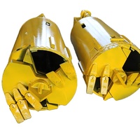 Cucharón de perforación rotatorio personalizado de 600-2400 mm para plataformas de perforación Bauer Soilmec Sany, herramientas de fundación de alta resistencia para arcilla y lodo