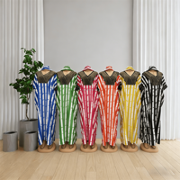 Ensemble de robes pour femmes africaines, tenue de fête été automne printemps, Dashiki Kanga, vêtements respirants et écologiques en polyester