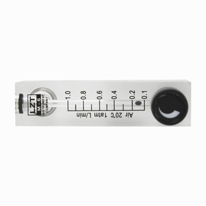 SENTEC LZM rotámetro acrílico Control de líquido regulador de oxígeno medidor de flujo médico panel de acero inoxidable medidor de flujo Acrílico - Product Image 1