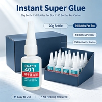 Colle instantanée cyanoacrylate à séchage extra rapide pour application de précision, adhérence forte, super colle liquide pour plastique et caoutchouc
