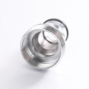 Connecteur de lavabo électroplaqué, adaptateur en alliage de zinc de 25mm pour tuyau d'eau, conception minimaliste, Installation facile - Product Image 3