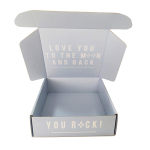 Scatole di Cartone per Spedizioni Personalizzate con Logo, Basso MOQ, Scatole Pieghevoli in Cartone Ondulato a 3 Strati per Abbigliamento e Scarpe - Product Image 5