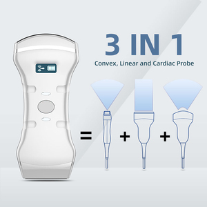 Garansi 2 tahun Ultrasonido 3 in 1 Ecografo portatel mesin <span class=keywords><strong>Ultrasound</strong></span> portabel dengan Probe <span class=keywords><strong>Ultrasound</strong></span> nirkabel - Product Image 2