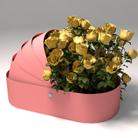 Caja de Regalo con Diseño de Cuna para Bebé, Embalaje de Cartón con Forma de Cuna, Caja de Regalo para Bebé