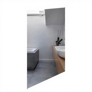 Panneau chauffant infrarouge sans cadre à déplacement rapide 350W 110/240V, anti-buée, mural, électrique - Product Image 1