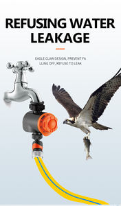 ข้อต่อท่อน้ำสำหรับแคมป์ปิ้งเดินทาง,ข้อต่อท่อข้อต่อท่อน้ำในร่มกลางแจ้งเชื่อมต่อแบบเร็วระบบน้ำหยดสำหรับสวนขนาด18มม. - Product Image 5