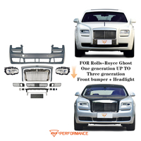 Une génération à trois générations Pare-chocs avant et phares pour Rolls Royce Ghost Style ancien à nouveau amélioré