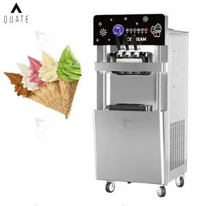 Factory outlet high quality commercial ice Cream Maker Factory price 3 flavors soft ice cream machine