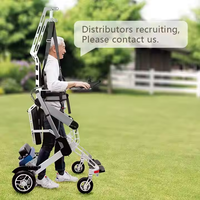 Dispositif de réadaptation robotique avancé pour la correction de la démarche de rééducation des membres inférieurs assis debout-Rollator Walker en gros