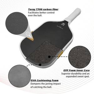 ไม้พายพิคเคิลบอล LABS Project Boom รุ่น Elongated & Widebody ขนาด 16 มม. 14 มม. แกน EPP ไม้พายโฟมแท้ - Product Image 3