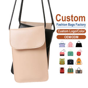Custom Luxury Genuine Leather Crossbody Phone Bag Anti-Scratch Strap <b>Card</b> Case Eco-Friendly Designer Leather Bags for Gift - Product Image 1
