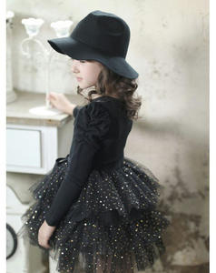 Vente en gros de vêtements d'été pour enfants, jolie robe à manches longues superposée avec ceinture à nœud pour petites filles, provenant d'un fournisseur chinois - Product Image 6