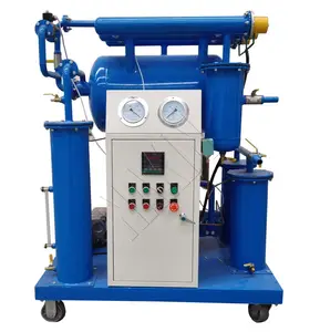 High Efficiency Single Stage Vacuum Transformer Oil Purifier For Transformer Oil Machine Purification