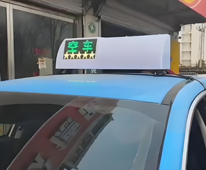 Schermo LED Trasparente HD P3 P4 ad Alta Luminosità per Pubblicità su Finestrini Posteriori di Taxi/Auto, Display per Segnaletica Digitale, Facile Installazione - Product Image 2