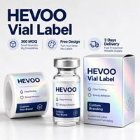 Autocollants personnalisés en vinyle pour flacons avec logo – Étiquettes professionnelles pour bouteilles en verre – Service de fabrication