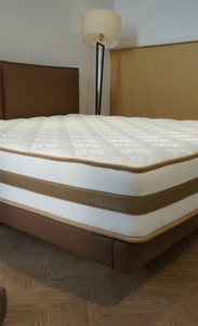 ที่นอนโรงแรมรองรับระบบสปริงและโฟมเมมโมรีแบบไฮบริดสำหรับเฟอร์นิเจอร์ห้องนอนผู้ผลิต OEM - Product Image 5