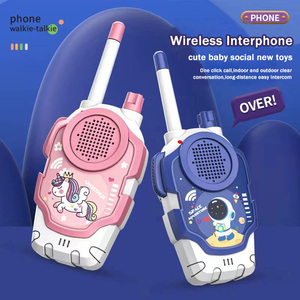 Ngoài trời đồ chơi trẻ em không dây cầm tay intercom động vật Walkie Talkie cha-con tương tác chơi nhà trò chuyện Microphone - Product Image 4