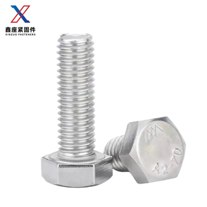 Vis à tête hexagonale entièrement filetée <span class=keywords><strong>en</strong></span> acier inoxydable SS304 DIN <span class=keywords><strong>EN</strong></span> <span class=keywords><strong>ISO</strong></span> <span class=keywords><strong>4017</strong></span>, fabrication directe d'usine, M6-M24 - Product Image 5