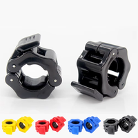 Colliers de serrage rapides en plastique antidérapants pour haltères, pour l'entraînement de musculation et de force