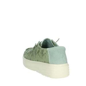 Pitas Donna Slip On Bloom Green Canvas Trendy <b>Shoes</b> Size 38 - Product Image 2
