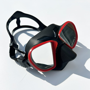 Top Dive mặt nạ freediving khối lượng thấp lặn mặt nạ chống rò rỉ với logo in dưới nước lặn mặt nạ - Product Image 2