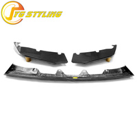 Lame avant en fibre de carbone sèche style V 3 pièces pour BMW M3 G80 G82 G83 M4, séparateur de pare-chocs en carbone, kits de carrosserie automobile