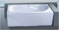 Meilleure baignoire en acrylique avec drain d'eau