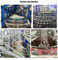 Machine à tisser circulaire à six navettes, sans huile, petite cam, métier à tisser circulaire à six navettes