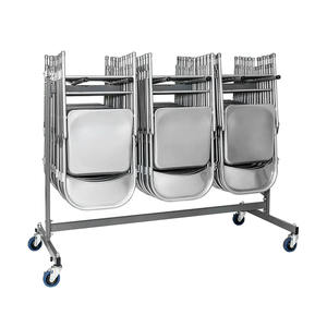 Heavy Duty Low Single Height 3 filas sillas de banquete colgante silla plegada camión - Product Image 5