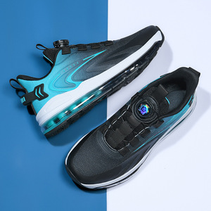 Commandez des chaussures de course pour marathon auprès de fournisseurs en gros avec amorti pneumatique. Chaussures de course respirantes en mesh pour hommes. - Product Image 5