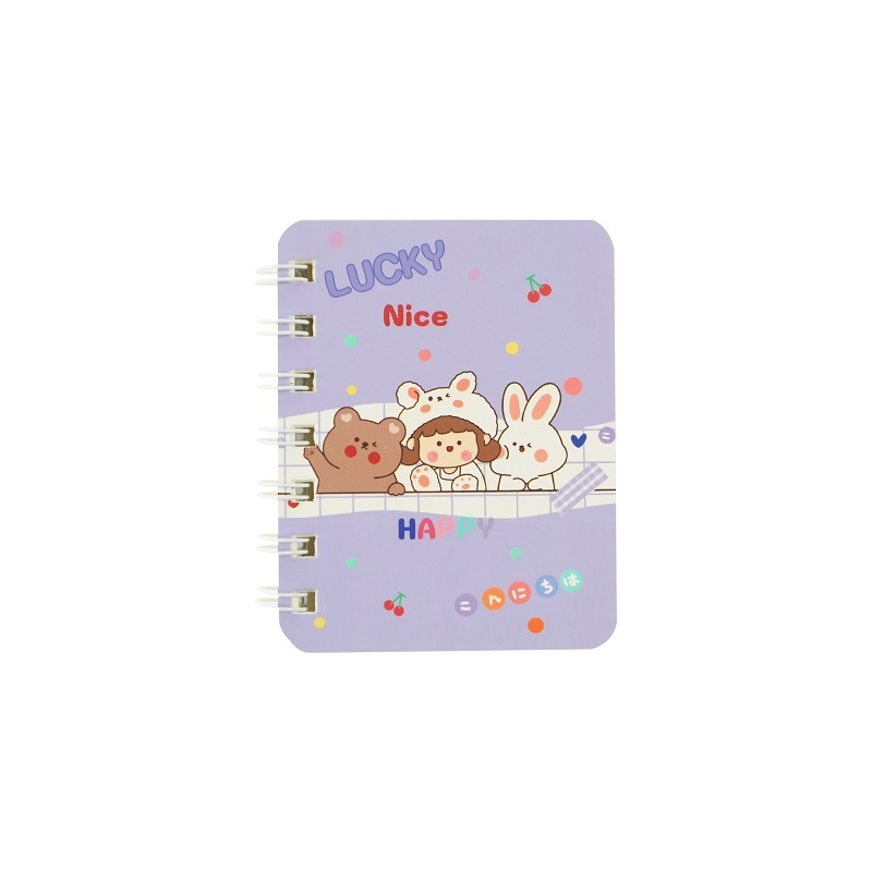 Personalised Notebooks Stationery Custom School Cartoon Spiral Diary ...